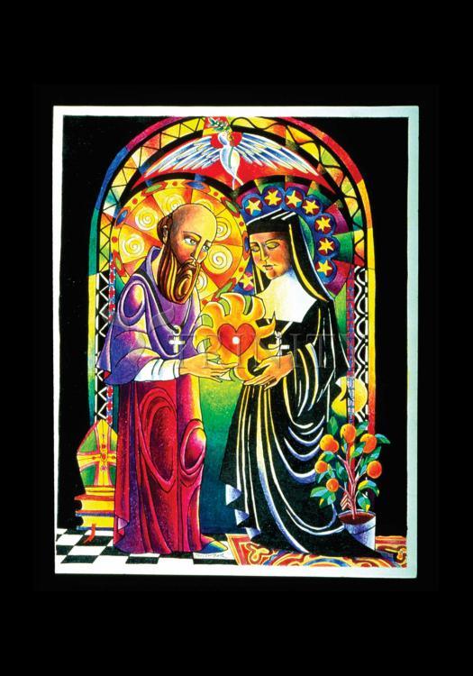 One Heart, One Soul - Holy Card by Br. Mickey McGrath, OSFS - Trinity Stores