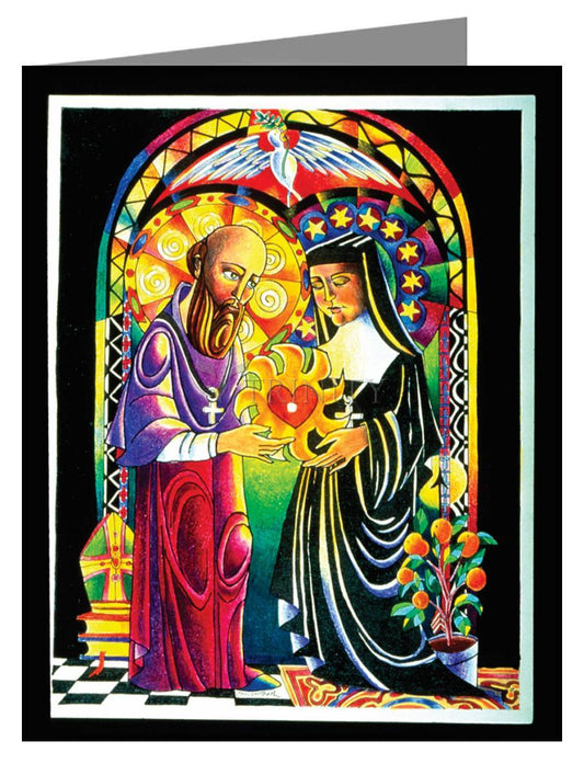 One Heart, One Soul - Note Card by Br. Mickey McGrath, OSFS - Trinity Stores