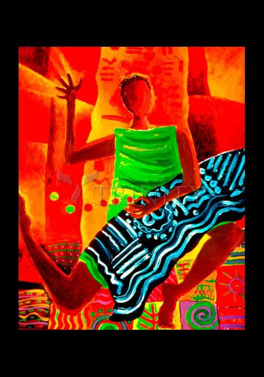 Sr. Thea Bowman: I'll Fly Away - Holy Card by Br. Mickey McGrath, OSFS - Trinity Stores