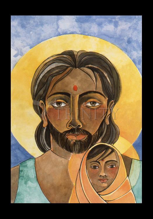 India Joseph - Holy Card by Br. Mickey McGrath, OSFS - Trinity Stores