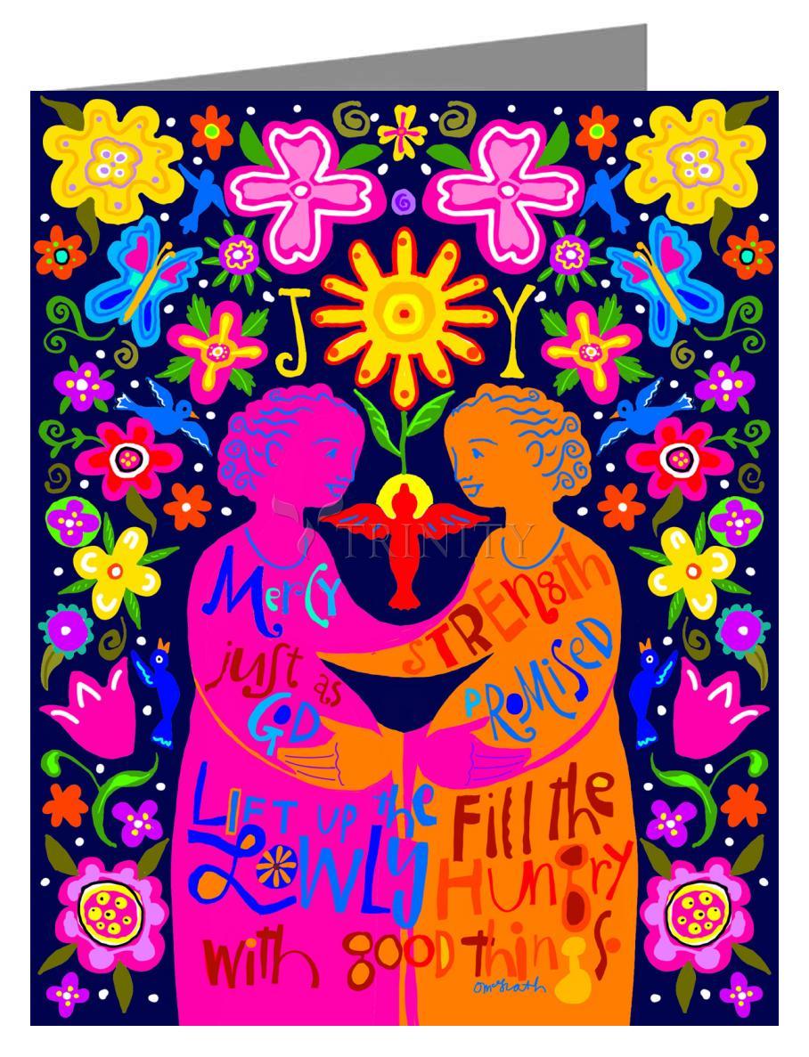 Joy Filled Visitation - Note Card Custom Text by Br. Mickey McGrath, OSFS - Trinity Stores