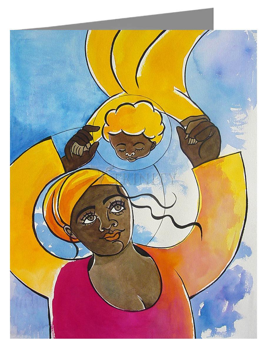 Mary, Source of our Joy - Note Card by Br. Mickey McGrath, OSFS - Trinity Stores