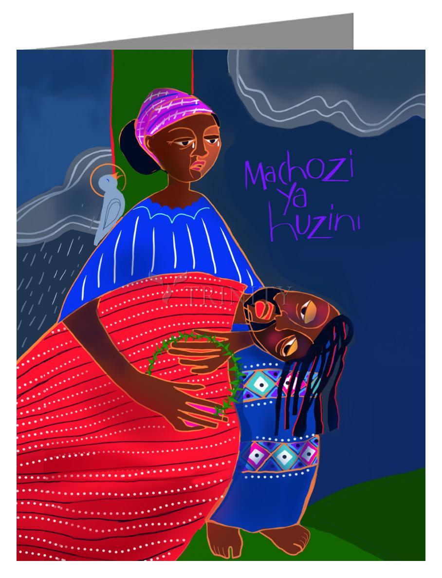 Jesus is Taken Down From the Cross - Note Card by Br. Mickey McGrath, OSFS - Trinity Stores