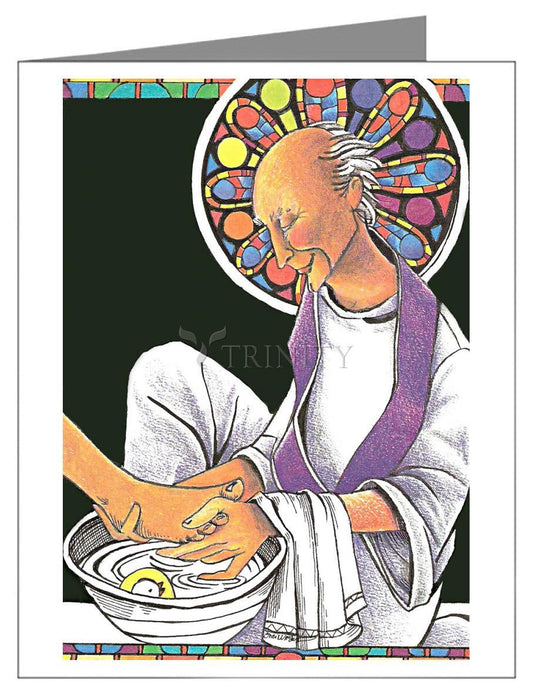 St. John Vianney - Note Card by Br. Mickey McGrath, OSFS - Trinity Stores