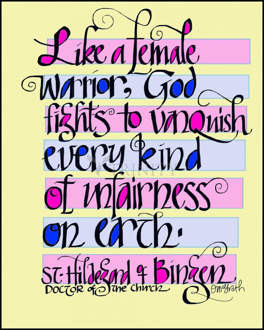 Like A Female - Wood Plaque by Br. Mickey McGrath, OSFS - Trinity Stores