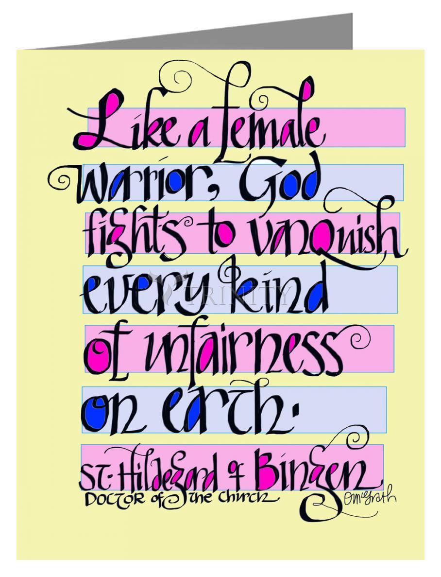 Like A Female - Note Card by Br. Mickey McGrath, OSFS - Trinity Stores