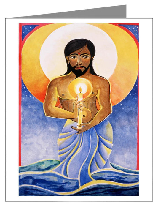 Jesus: Light of the World - Note Card Custom Text by Br. Mickey McGrath, OSFS - Trinity Stores