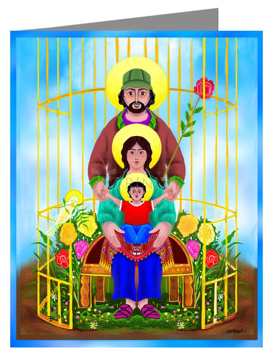 Our Lady Protector of Immigrants - Note Card by Br. Mickey McGrath, OSFS - Trinity Stores