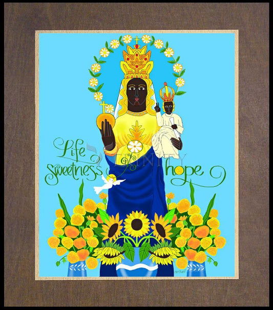 Life Sweetness and Hope - Wood Plaque Premium by Br. Mickey McGrath, OSFS - Trinity Stores