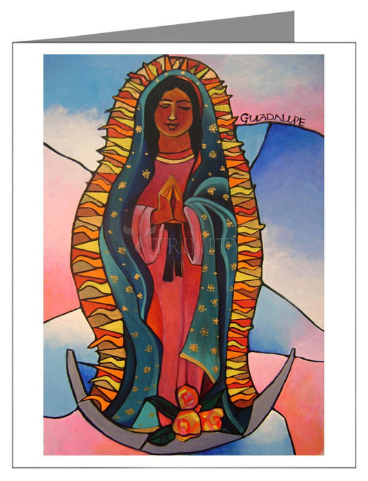 Our Lady of Guadalupe - Note Card Custom Text by Br. Mickey McGrath, OSFS - Trinity Stores