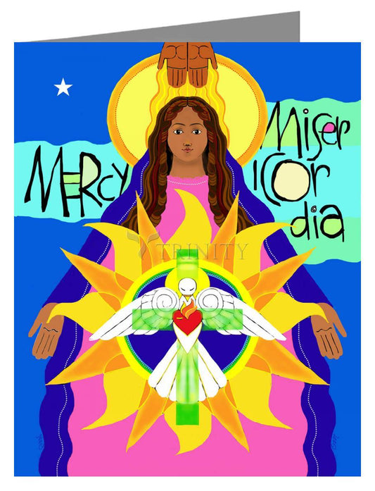 Mother of Mercy - Note Card Custom Text by Br. Mickey McGrath, OSFS - Trinity Stores