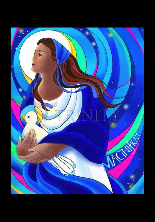 Magnificat - Holy Card by Br. Mickey McGrath, OSFS - Trinity Stores