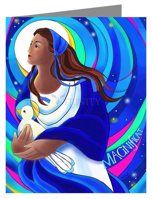 Magnificat - Note Card by Br. Mickey McGrath, OSFS - Trinity Stores