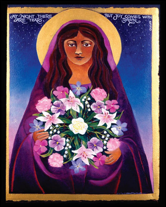 St. Mary Magdalene - Wood Plaque by Br. Mickey McGrath, OSFS - Trinity Stores