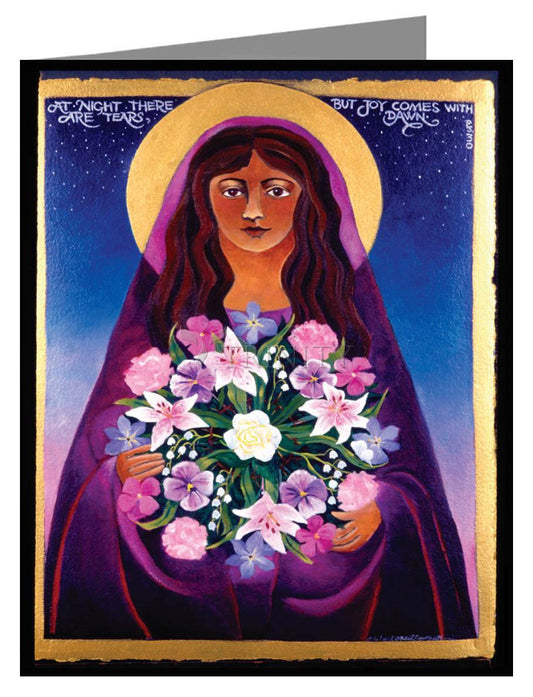 St. Mary Magdalene - Note Card Custom Text by Br. Mickey McGrath, OSFS - Trinity Stores