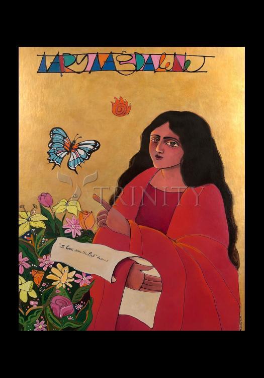St. Mary Magdalene - Holy Card by Br. Mickey McGrath, OSFS - Trinity Stores