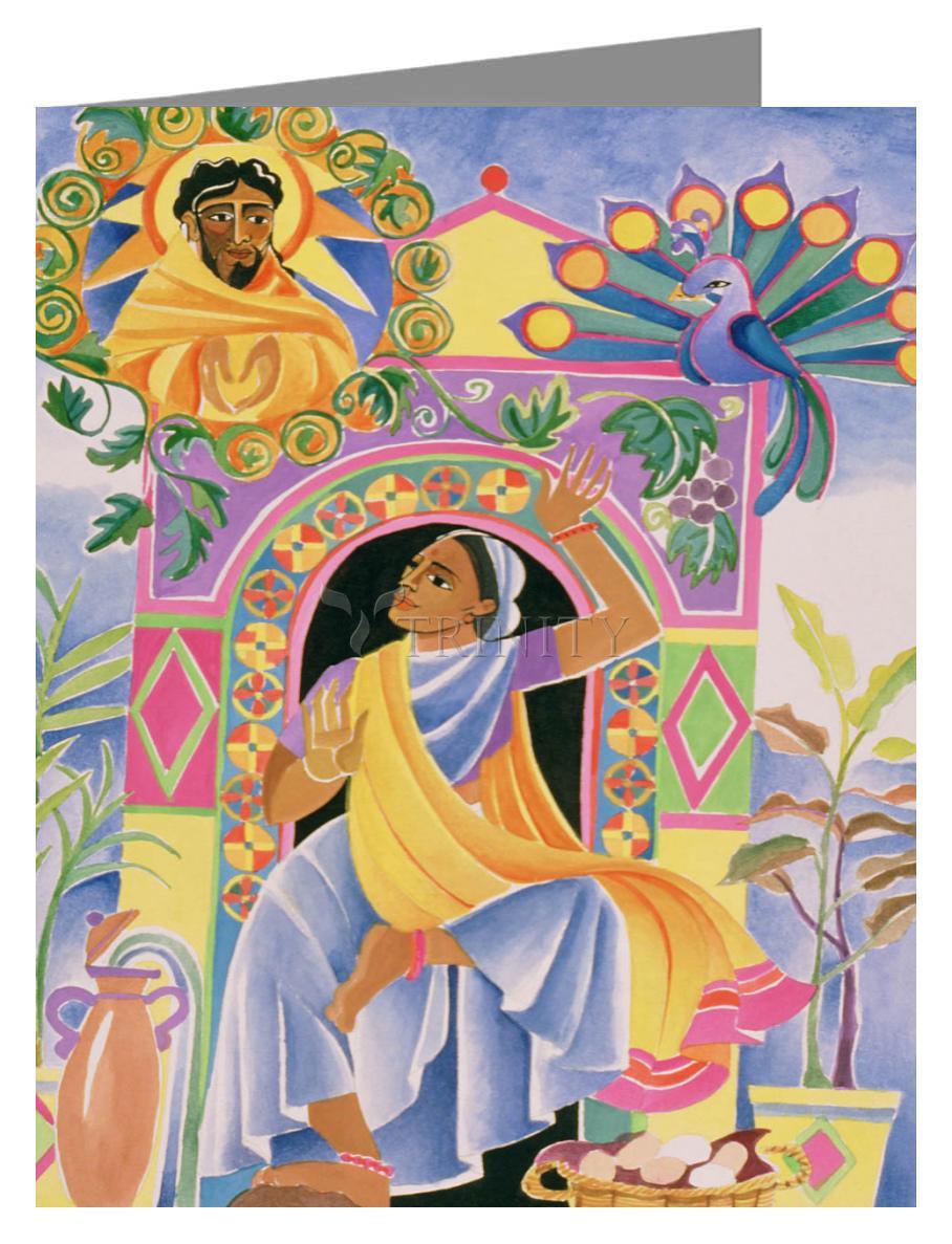 St. Mary Magdalene at the Tomb - Note Card by Br. Mickey McGrath, OSFS - Trinity Stores