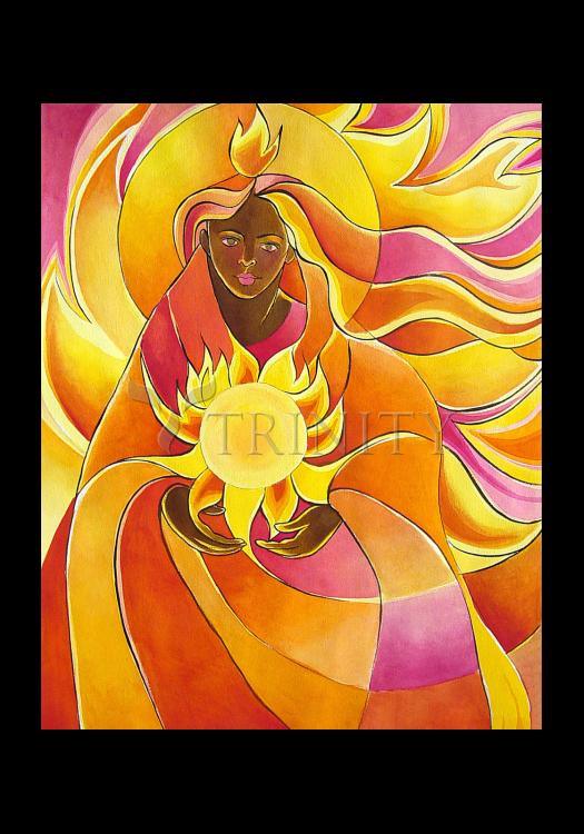 Mary, Our Lady of Light - Holy Card by Br. Mickey McGrath, OSFS - Trinity Stores