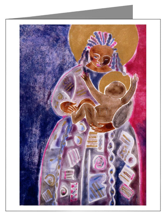 Mother and Son - Note Card Custom Text by Br. Mickey McGrath, OSFS - Trinity Stores