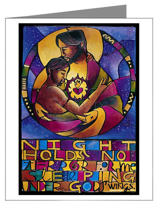 Night Holds No Terror - Note Card Custom Text by Br. Mickey McGrath, OSFS - Trinity Stores