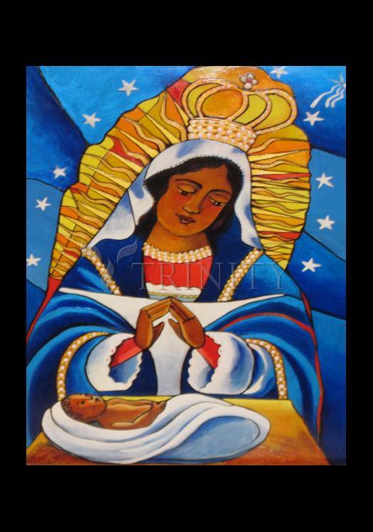 Our Lady of Altagracia - Holy Card by Br. Mickey McGrath, OSFS - Trinity Stores