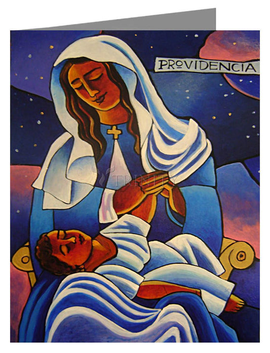 Our Lady of the Divine Providence - Note Card by Br. Mickey McGrath, OSFS - Trinity Stores
