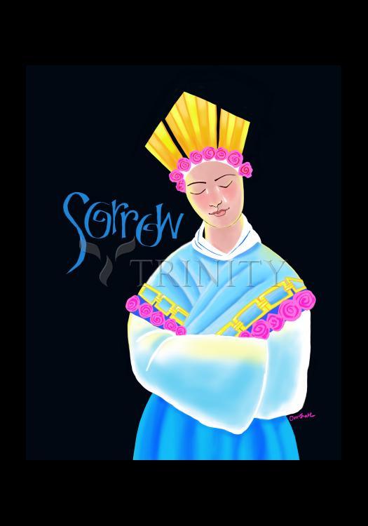 Our Lady of La Salette - Holy Card by Br. Mickey McGrath, OSFS - Trinity Stores