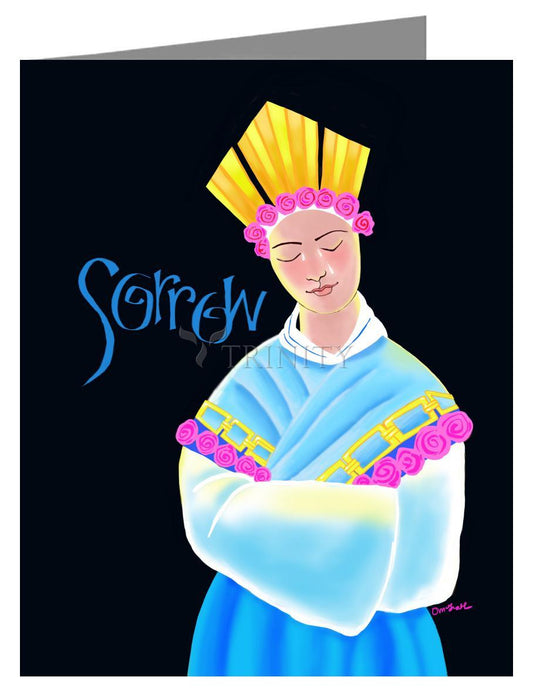 Our Lady of La Salette - Note Card by Br. Mickey McGrath, OSFS - Trinity Stores