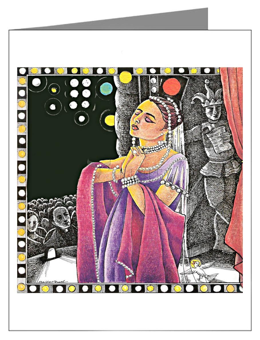 St. Pelagia - Note Card by Br. Mickey McGrath, OSFS - Trinity Stores