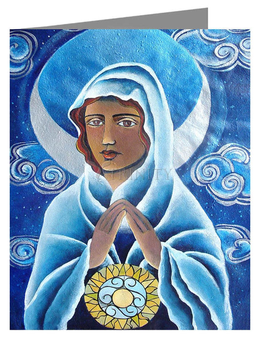 Mary, Queen of the Prophets - Note Card by Br. Mickey McGrath, OSFS - Trinity Stores