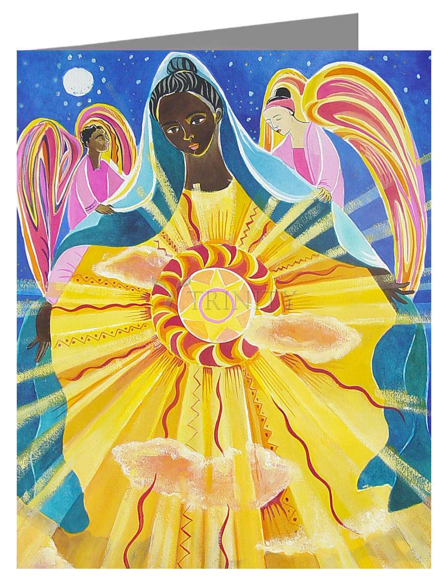 Mary, Queen of the Universe - Note Card by Br. Mickey McGrath, OSFS - Trinity Stores