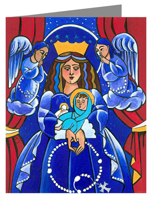 Mary, Queen of Heaven - Note Card by Br. Mickey McGrath, OSFS - Trinity Stores