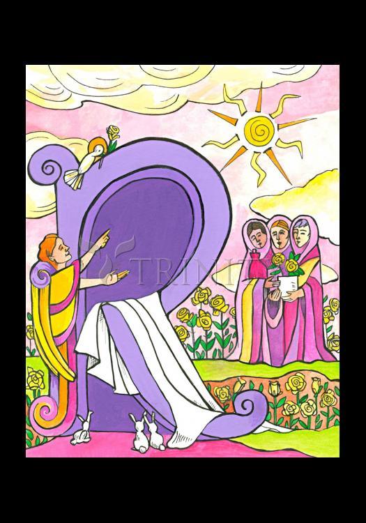 Resurrection - Holy Card by Br. Mickey McGrath, OSFS - Trinity Stores