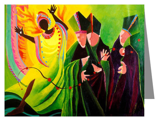 Sr. Thea Bowman: Rise Up Shepherds - Note Card by Br. Mickey McGrath, OSFS - Trinity Stores