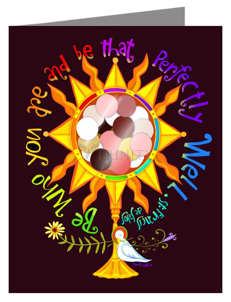 St. Francis de Sales' Body of Christ - Note Card by Br. Mickey McGrath, OSFS - Trinity Stores