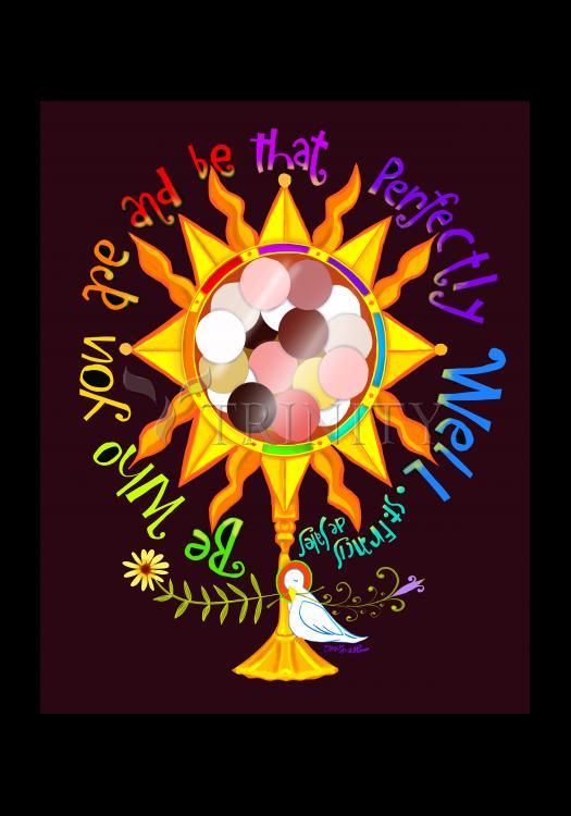 St. Francis de Sales' Body of Christ - Holy Card by Br. Mickey McGrath, OSFS - Trinity Stores