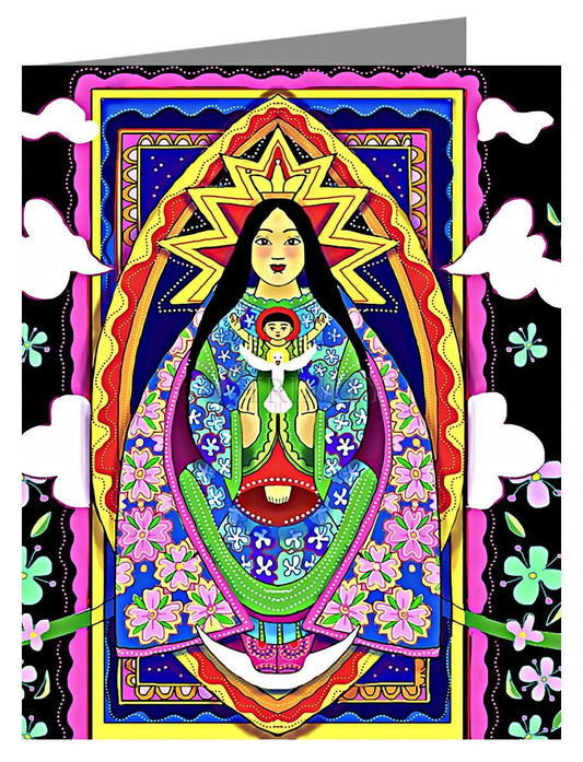 Mary, Seat of Eastern Wisdom - Note Card by Br. Mickey McGrath, OSFS - Trinity Stores
