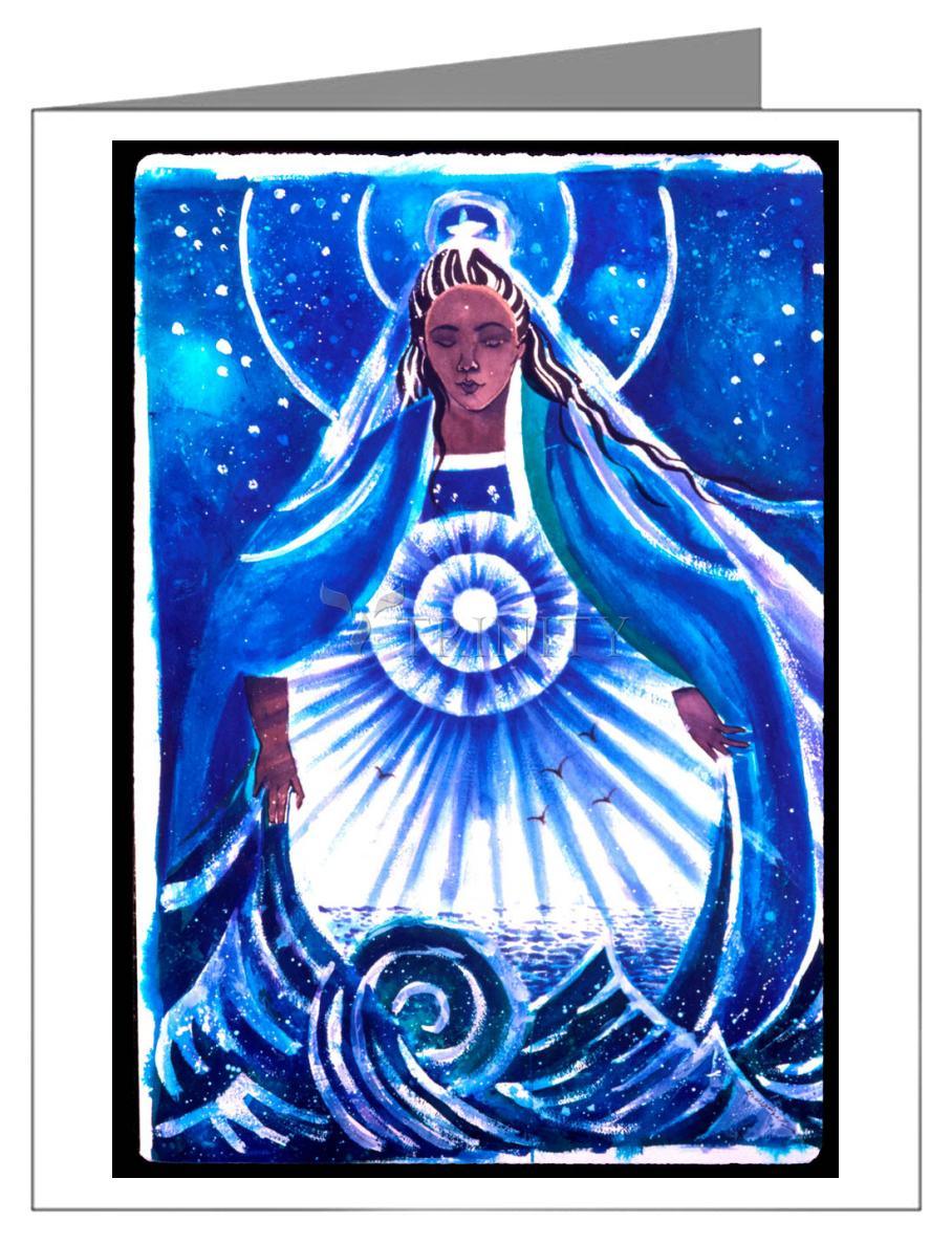 Mary, Star of the Sea - Note Card Custom Text by Br. Mickey McGrath, OSFS - Trinity Stores