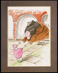 Wood Plaque Premium - St. Thérèse on Air by M. McGrath