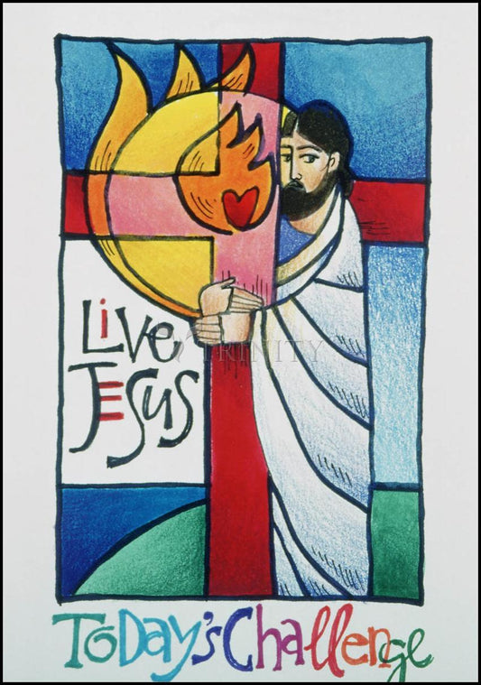 Today's Challenge - Wood Plaque by Br. Mickey McGrath, OSFS - Trinity Stores