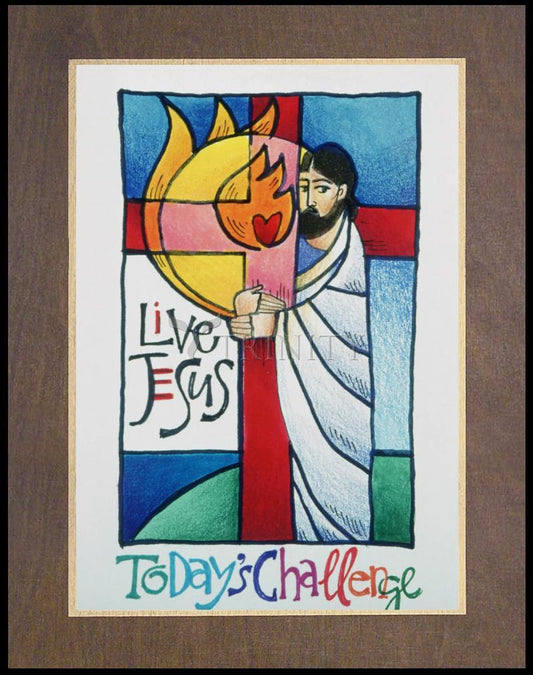 Today's Challenge - Wood Plaque Premium by Br. Mickey McGrath, OSFS - Trinity Stores