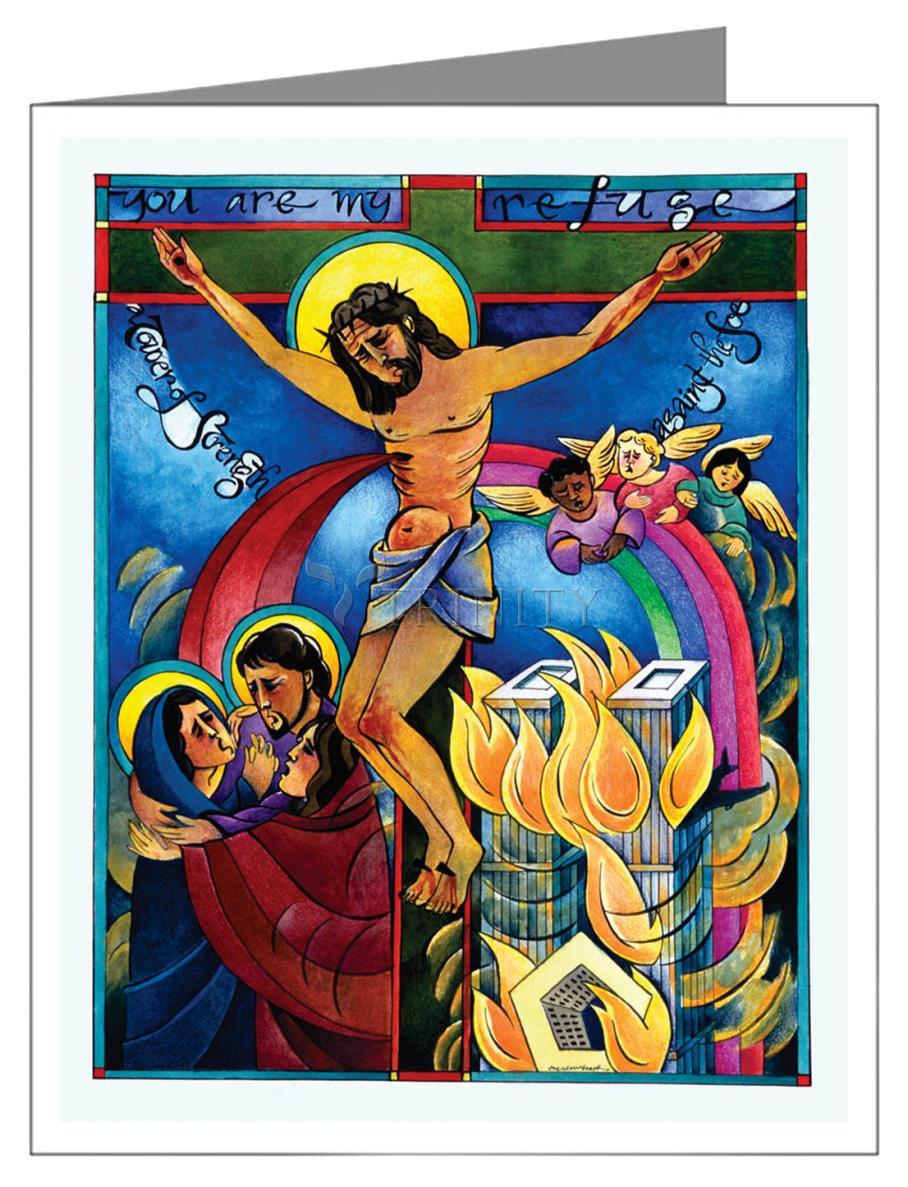 Tower of Strength - Note Card by Br. Mickey McGrath, OSFS - Trinity Stores