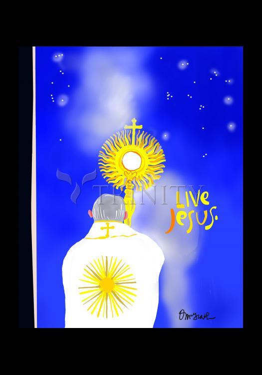 Urbi et Orbi (To the city, Rome, and to the World) - Holy Card by Br. Mickey McGrath, OSFS - Trinity Stores