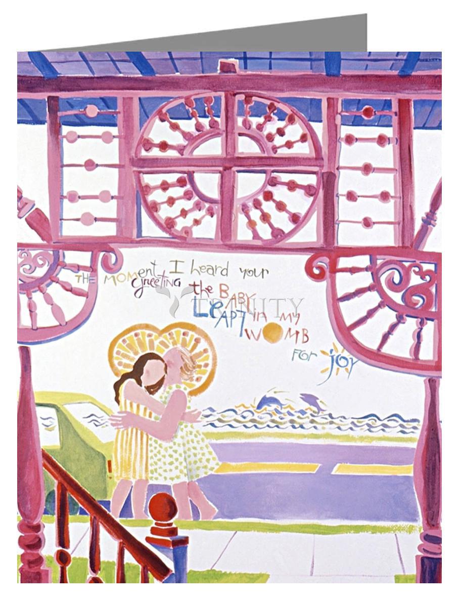 Visitation - Cape Cod - Note Card Custom Text by Br. Mickey McGrath, OSFS - Trinity Stores