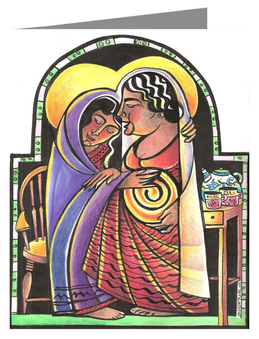 Visitation - Kitchen - Note Card by Br. Mickey McGrath, OSFS - Trinity Stores
