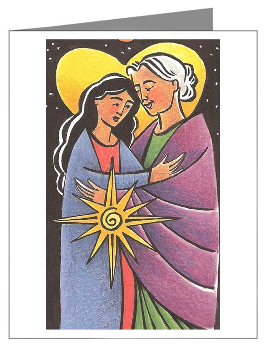 Visitation - Night - Note Card by Br. Mickey McGrath, OSFS - Trinity Stores