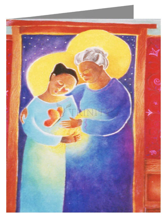 Visitation - Doorway - Note Card by Br. Mickey McGrath, OSFS - Trinity Stores