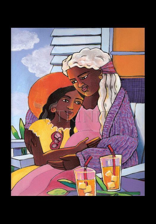 Visitation - Deck - Holy Card by Br. Mickey McGrath, OSFS - Trinity Stores