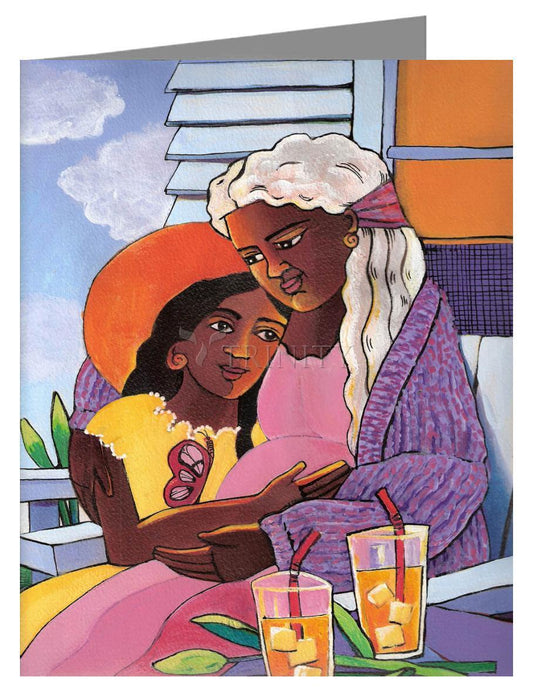 Visitation - Deck - Note Card by Br. Mickey McGrath, OSFS - Trinity Stores