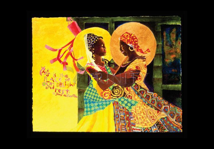 Windsock Visitation - Holy Card by Br. Mickey McGrath, OSFS - Trinity Stores